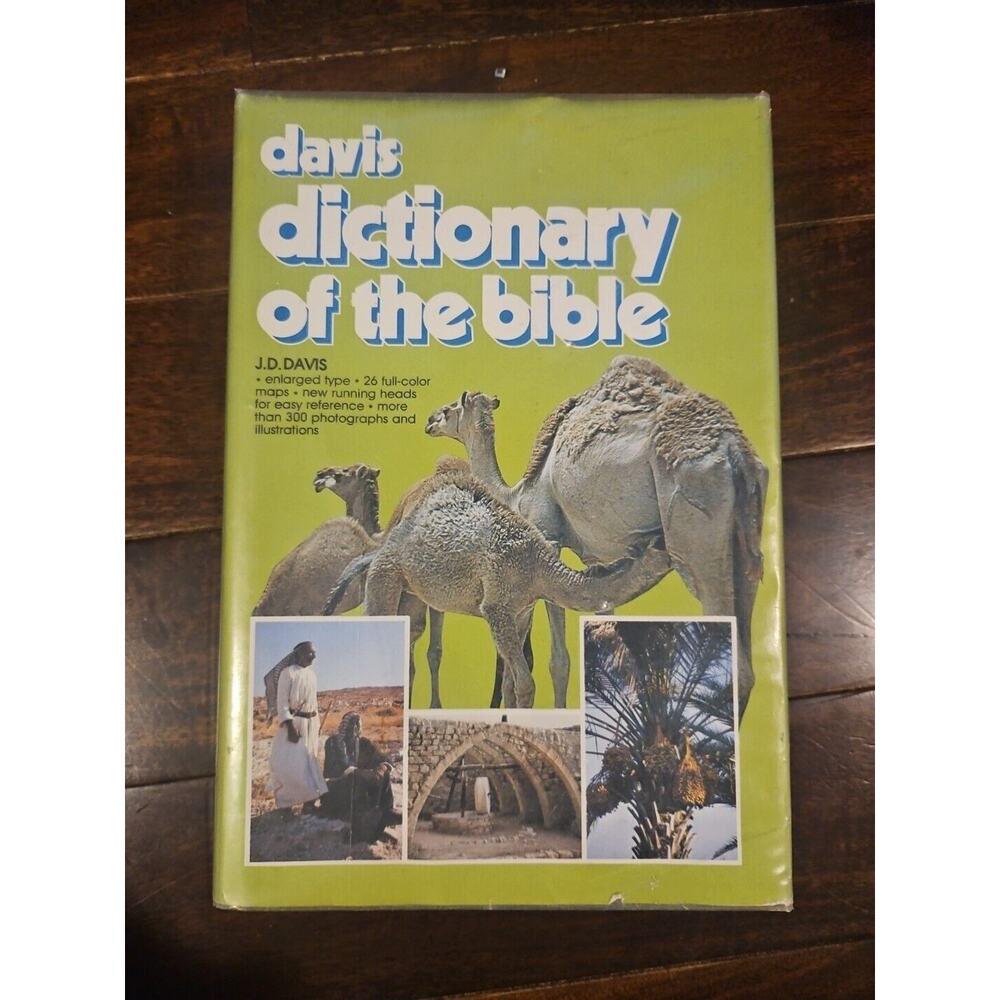 J D Davis Dictionary of the‎ Bible Hardback - VG condition